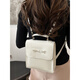 Dadong Korean niche large capacity solid color bag women's 2025 new trendy fashion student backpack versatile travel bag silver