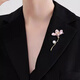 Kamalun (KAMALUN) 2025 new brooch, high-end female elegant temperament, versatile corsage, high-end suit accessories, trendy gift for girlfriend, confession gift three-piece brooch set