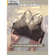 Modal sexy bra lace small breasts gathered and collected breasts without steel rings summer thin beautiful back lingerie women's new style 2025 gray [single piece] 75B 34C