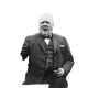 Sweet Churchill Poster Wall Stickers Large Size Room Self-adhesive Bedroom Background Wall Stickers can be customized T15909 Churchill 30*45cm (default hairband glue or not to leave a message)