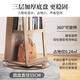 Yusenyi customized Yangyuan full-body mirror floor-standing mirror 360-degree rotating makeup mirror cabinet jewelry cabinet storage cabinet wear upgraded rotating model 6227 black walnut color monochrome interior