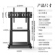 Beishi Mobile TV Bracket (32-100 inches) Universal floor-standing TV hanger TV cart Video conferencing display mobile cart floor-standing TV bracket 32-70 inches Home and business dual-use Enhanced load-bearing