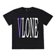 VLONEIVLONE FRIENDS陈冠希同款中国龙烟雾LOVE闪电黑橙大V短袖男女t恤 玫红色 白色6218# S