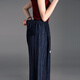 
Demana [air thin pants] Summer slack feeling hidden wide-leg pants elastic waistline small women's casual pants