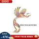 
GIOIO [Valentine's Day Gift] Crafts Light Luxury Women's Brooch 9853-Enamel Phoenix Purple