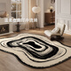 
Kanto IKEA carpet living room special-shaped light luxury 2025 new style free carefree irregular sofa coffee table Wenwan-11972 140cm*200cm Suitable for small sofas for 2-3 people