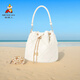 Scarecrow Bag Women's Bag 2025 New Handbag Women's One-Shoulder Crossbody Bag Valentine's Day Birthday Gift Practical Gift for Girlfriend Rice White