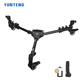 YUNTENG (YUNTENG) NEUER Universal Pulley Tripod Kamera Halter Micro Single Mobile Live Roller Universal 691 Tripod + 900L -Riemenscheibe (Senden Sie 358 horizontaler und vertikal rotierender Mobiltelefonclip