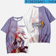 
COMIC SOUL 3T-shirt, summer short-sleeved, co-branded 3D printed trend top for primary and secondary school students and teenagers Eden TXU4877 6XL Suitable for weight 190-210Jin [Jin equals 0.5 kg]