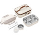 Tafuco Lunchbox Edelstahl 316L Lebensmittelqualität Isolation Lunchbox Grundschule Grundschule Office Worker Kantine mit Lunchbox T5312
