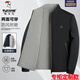 Woodpecker Reversible Woodpecker Authentic Dad Jacket Spring and Autumn Clothing Middle-aged and Old Men Commercial Stand Collar Jacket Men's Reversible 2597 Navy Stand Collar Logo Style 2XL 185 145-160Jin Jin is equal to 0.5 kg