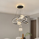 
Leishi Lighting Restaurant Chandelier Modern Simple Dining Room Dining Table Light Bar Internet Celebrity Bedroom Chandelier Adjustable New Zhongshan Lamp 12099Y White 50cm Diameter--Three Colors No Extreme