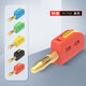 HUIJUN 4mm quick-connect banana plug high current 32A lantern head power test instrument plug connector red 1