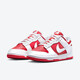 耐克（NIKE）男鞋Dunk Low Retro反转白红 男款 防滑耐磨 低帮轻便休闲板鞋 DD1391-600 43