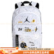 Jordan custom bag Jordan stars basketball theme graffiti lovers casual backpack regular men and women baby's breath