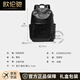 
OULUNCHI [2025 new style] Backpack Gift Top Cowhide Waterproof Computer Bag Fashion Travel Bag Genuine Leather School Bag Black [Can accommodate 15.6-inch computers] 27*40*16CM