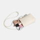 
viney cowhide mobile phone bag women's bag luxury crossbody bag shoulder bag birthday gift for girlfriend wife [off white] practical shoulder bag niche brand fashionable versatile casual and fashionable bucket bag