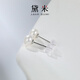 Demi minimalist series 5-6mm seedless freshwater pearl earrings S925 silver as a birthday gift for girlfriend