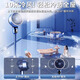 Niye 300m2 Powerful Cooling丨16% Cooling in Seconds Electric Fan Silent Bedroom Super Silent Level One Energy Efficiency Fan Refrigeration Air Conditioning Fan Household Floor Fan Air Circulation Fan Ice Blue 200m Cooling-Mechanical Power Saving-Silent Constant Cooling
