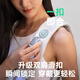 乐蒂宝贝婴儿背带腰凳科技护腰腰凳宝宝遛娃抱娃神器减震坐垫四季通用 豪华版-月影灰（热卖新款） 科技护腰旗舰款