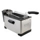 Aegri Electric Frey Fryer Commercy Householy Fryer Machine de papas fritas multifuncionales Gran capacidad Freidé Electric de 4.5L (7K120Ch1) Separación de control de temperatura cronometrada 0 cm