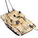 Clcey Kindertagsgeschenkkompatibel mit Lego Tank Building Blocks Fernbedienung 99A -Baugruppe Spielzeugmodell 2025 Neues Modell M1A2 Fernbedienungstank