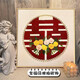 
Wedding gift Happy character texture painting quartz sand digital oil painting DIY handmade rose decoration hanging painting qx10975 texture painting 50*50cm thick solid wood inner frame + decorative outer frame