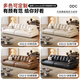 DDC Italian minimalist leather sofa head layer cowhide sofa straight row 3.0M 9224y-06