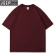Jeep Spirit2025 Neues Modell für Männer und Frauen, reine kurzärmelige Kurzärmer kurzärmelig, lockeres, lässiges und modisches einfaches T-Shirt 694 Sky Blue M 80-115Jin [Jin ist 0,5 kg]
