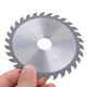 Deli alloy steel circular saw blade woodworking cutting blade angle grinder blade circular saw blade 5 inches X40T (silver) (sheet) DL6605040