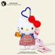 Yimei Doll Hellokitty Dolls, Schulbags, Anhänger, Puppen, Rucksäcke, Hängenden Schlüsselbund, plüschiger chinesischer Valentinstagsgeschenk