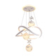 
Leishi Lighting Restaurant Chandelier Modern Simple Dining Room Dining Table Light Bar Internet Celebrity Bedroom Chandelier Adjustable New Zhongshan Lamp 12099Y White 50cm Diameter--Three Colors No Extreme