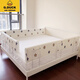 G.DUCKKIDS thickened bed guardrail children's bedside anti-fall fence crib anti-collision soft bag baffle free of installation anti-fall artifact Crown-grey safety and environmental protection 200 long (solid I bracket with mattress thickness)