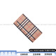 Burberry Checked Cowhide Card Bag Wallet Wallet Women's Khaki/Orange Modetrend Vielseitiger klassischer Basispaket (Bag + Staubbeutel)