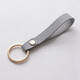 Keychain en cuir Keychain Keychain en cuir pendentif en cuir Business Gift Supplies en cuir Corde clés Black 2 Pieces