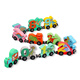 Train d'aspiration magnétique pour enfants Magnétique magnétique Magnétique Assemblage Bouc -very Build