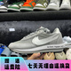 Nike (Nike) Herrenschuhe Ldwaffle Sacai Takahashi Schild gemeinsam Waffel dekonstruierte Laufschuhe Sportschuhe Frauenschuhe DJ4877-600 Schwarzes Grau und Blau 42