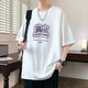 
Airmiuu International Brand American Short-sleeved T-shirt Summer Letter Print Loose Large Size Half-sleeved Teenager Sexy Shoulder K15914 White [Quality Guarantee] (Gift Box Packaging) M