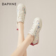 Daphne (Daphne) Zapatos de entrenamiento alemán florales para mujeres Sombrosa de forrest con el suela Forrest Gump Zapatos 2025 Nuevas zapatillas de zapatillas Sumn Soft Sole Rose Rose [Altura del talón 1.5cm + Altura interna 1.5cm 34