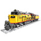 Deke DK80019 Modelo de trenes Versión de potencia ORNAMIOS Niños Bloques de construcción chinos Juguete Regalo Deke 80016 BR01 Train 1177 gránulos [Fino