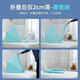 Vinoa baby bed special mosquito net and anti-mosquito cover foldable sunshade for newborns and children without installation and portable yurt style Tianqing blue - style - anti-mosquito and more resistant to falling Large size *130*65*70 0-3 years old baby