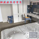 CLCEY钧恩WPC木塑锁扣地板加厚高耐磨晶环保防水防火地板10mm奶油风 9905 /7mm足厚