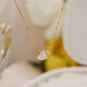 Laomiao 925 Sterling Silber Love Halskette für Frauen 2025 Neues Spring -Schlangekette Kette Halskette Licht Luxus Nischen -Mode -Accessoires 925 Sterling Silver Heart Halskette