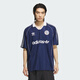 Серия Adidas Clover Men Jersey SS с коротким рукавом KC0127 Deep Indigo l