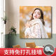 溥畔无框画定制油画布喷绘印刷卡通动漫情侣照片打印免打孔星蝶装饰画 艺术微喷无框画 80*12048寸3cm边厚实用厚实耐用