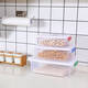 YUSENYI BOIRE RECTANGULAIRE Scellé de glaçage frais en plastique Boîte de stockage de grande capacité Réfrigérateur à résistance à l'humidité transparente Modèle scellé micro-ondes 9902