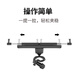 Laminated new product dual-camera adjustable tripod live broadcast bracket mobile phone tablet clip selfie stick 360-degree rotation multi-angle universal single clamp arm-with RGB dual fill light special accessories-shenpai