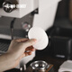 MHW-3BOMBER bomber coffee machine handle round powder bowl filter paper extraction separation water Italian filter aluminum box 100 sheets