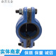 Qilicai Haf Festival Ellbogen Reparatur Ellbogen Leckage Reparatur Clip Scharnier Schnellverbindung Wasserrohr Leckage Gusseisen Ellbogen DN1 PE12590 Grad
