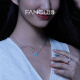 Fan Fan Fan Qi Collar de mariposa CLISTA DE MUJER MUBILA CLAVAZA CLAVAZA DE CLAVAZ